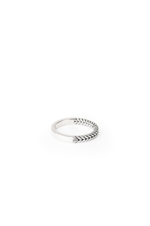 Buddha To Buddha Dual ring zilver17,5